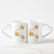 Golden Star Coffee Mug – Gift for Holidays & Every
