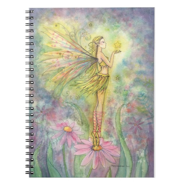 Golden Star Fairy Notebook (Front)