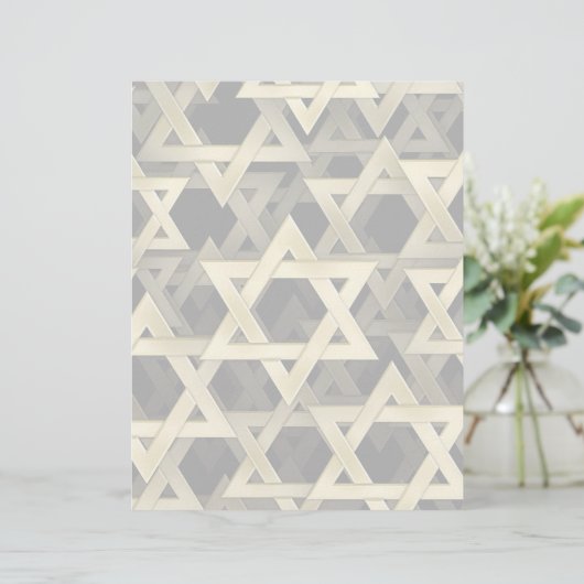 Golden Star Of David (Standing Front)