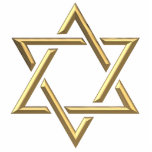 Golden Star of David Cutout<br><div class="desc">Golden Star of David

Feel free to add your own words and/or pictures to this item via Zazzle's great customization tools.  This design also available on dozens of other products. Thanks for stopping by! God bless!</div>