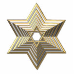 Golden Star of David Statuette<br><div class="desc">Golden Star of David

Feel free to add your own words and/or pictures to this item via Zazzle's great customization tools.  This design also available on dozens of other products. Thanks for stopping by! God bless!</div>