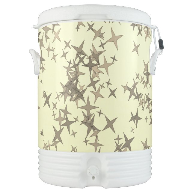 Golden Stars Beverage Cooler (Front)