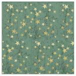 Golden Stars Fabric
