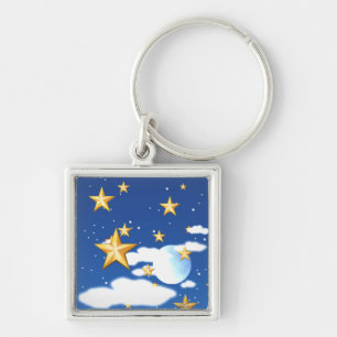 Golden Stars - Keychain