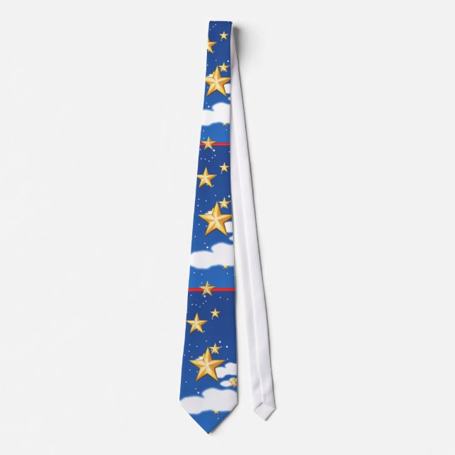 Golden Stars - Neck Tie (Front)