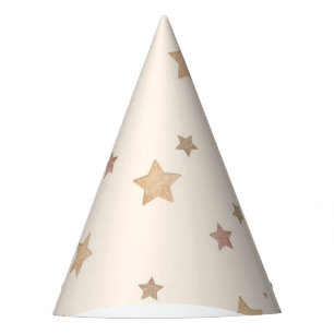 Golden Stars Party Hat