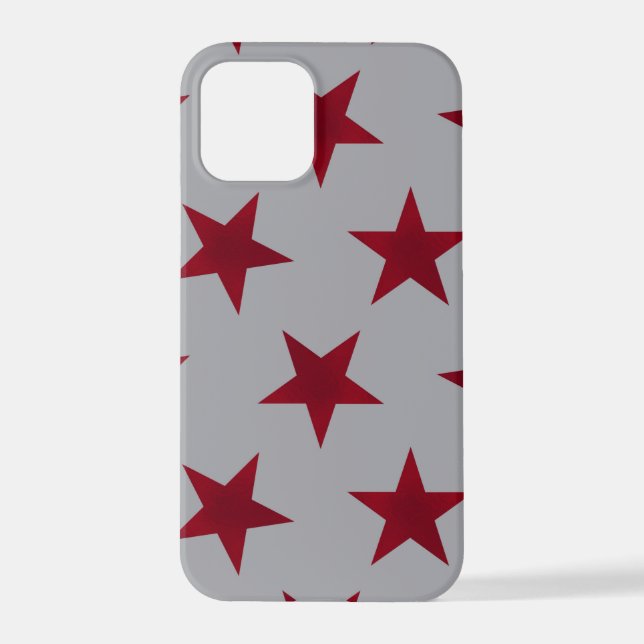 Golden Stars Pattern 11 iPhone Case (Back)