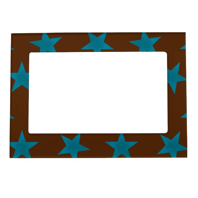 Golden Stars Pattern 16 Magnetic Frame (Front)