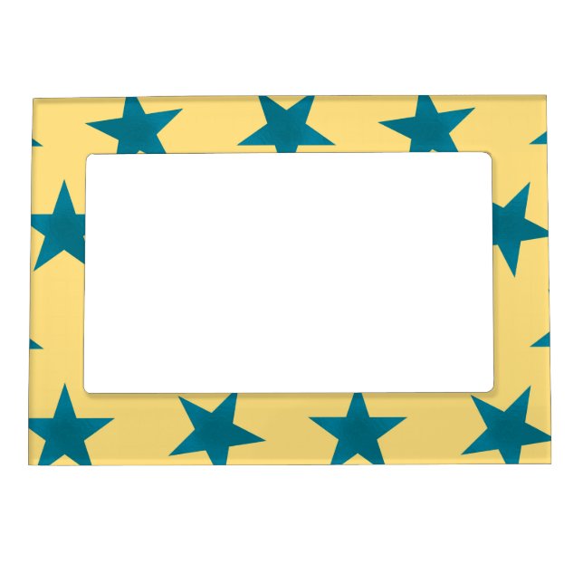 Golden Stars Pattern 18 Magnetic Frame (Front)