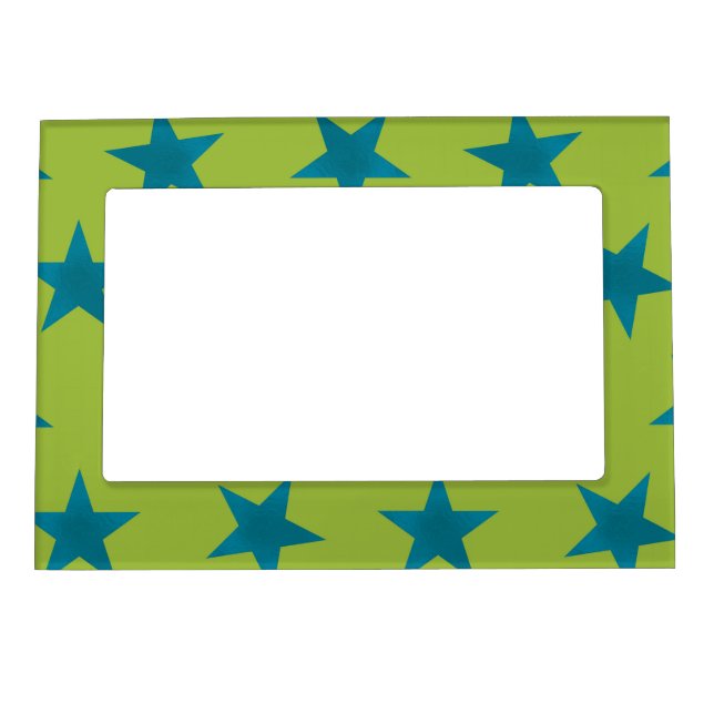 Golden Stars Pattern 20 Magnetic Frame (Front)