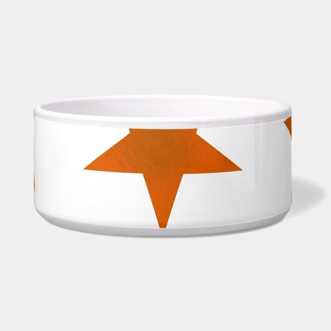 Golden Stars Pattern 6 Bowl (Front)