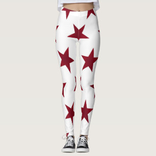 Golden Stars Pattern 7 Leggings