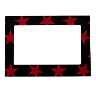 Golden Stars Pattern 8 Magnetic Frame