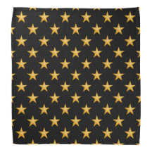 Golden Stars Pattern