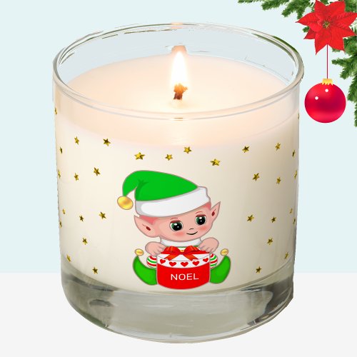 Golden Stars Scented Candle