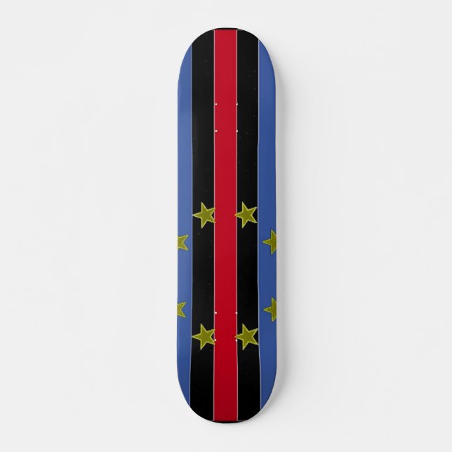 Golden Stars Skateboard Deck (Front)