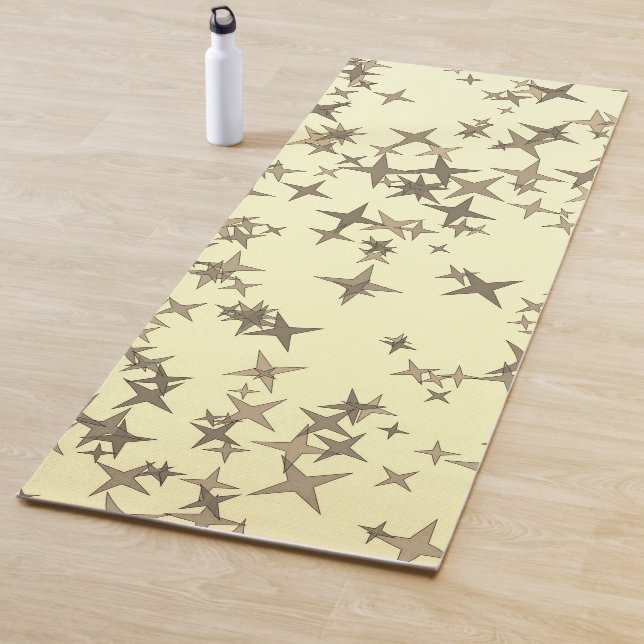 Golden Stars Yoga Mat (In Situ)