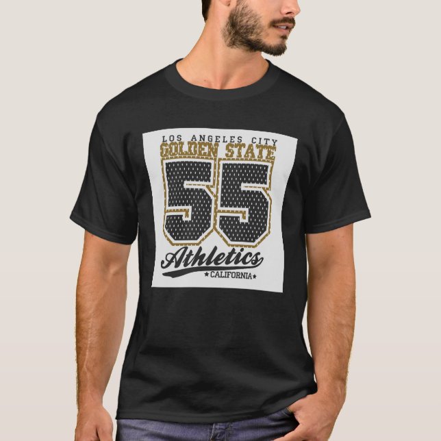 Golden State 55 Varsity Tee (Front)