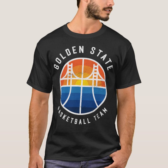 Golden State Bridge Warriors Oakland Fan Gift T-Shirt (Front)
