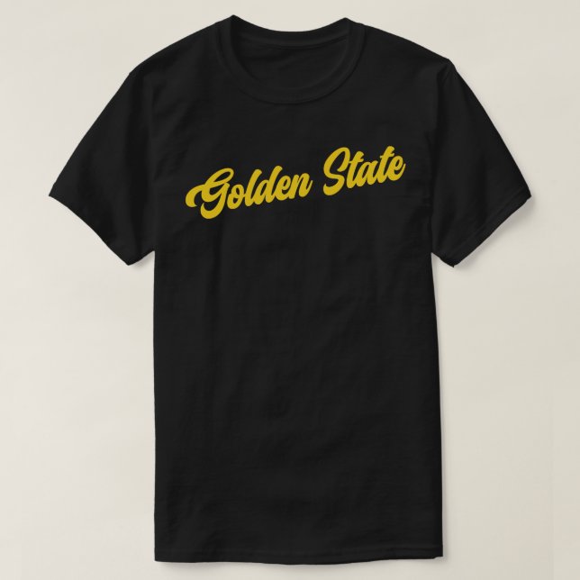 Golden State Retro Golden State Warriors T-Shirt (Design Front)