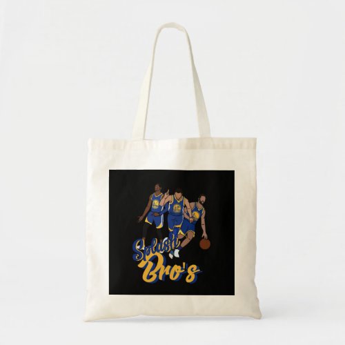 Golden State Warriors Splash Bros NBA ft Steph Cu Tote Bag