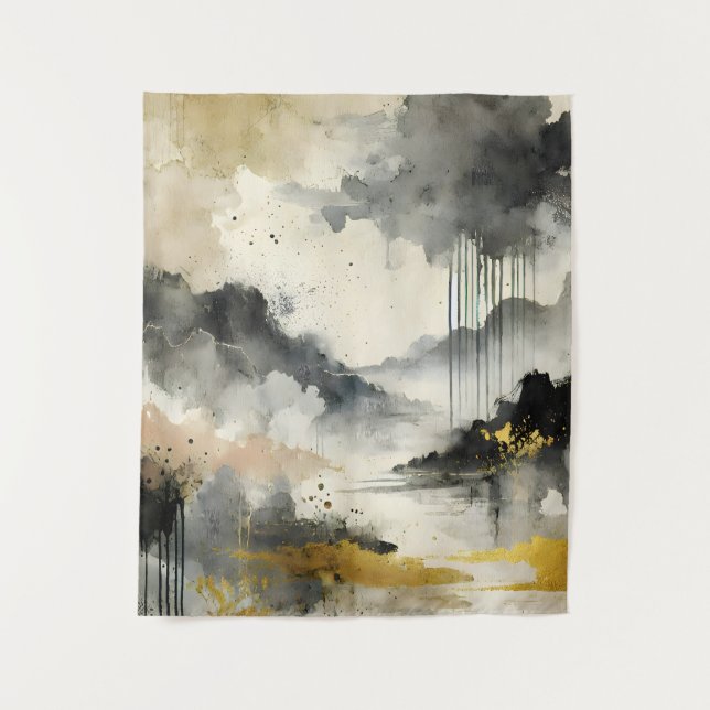 Golden Storm Tapestry (Front)