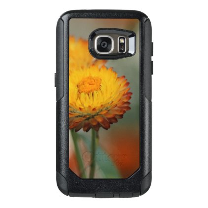 Golden strawflower OtterBox samsung galaxy s7 case