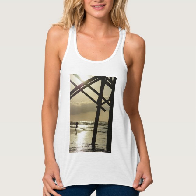 Golden Stroll Tank Top (Front)