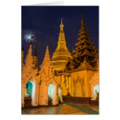 Golden Stupa And Temples (Front)