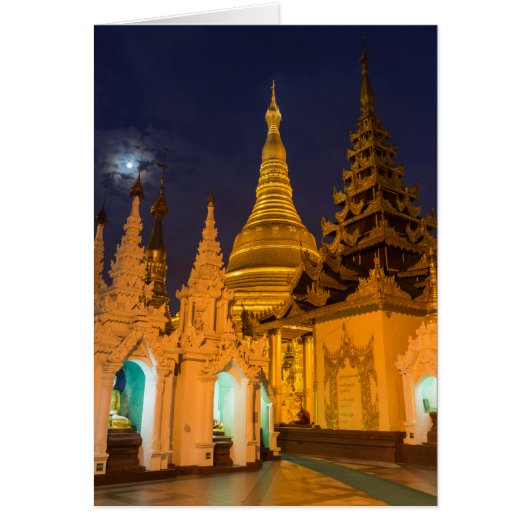 Golden Stupa And Temples Cards (Front)