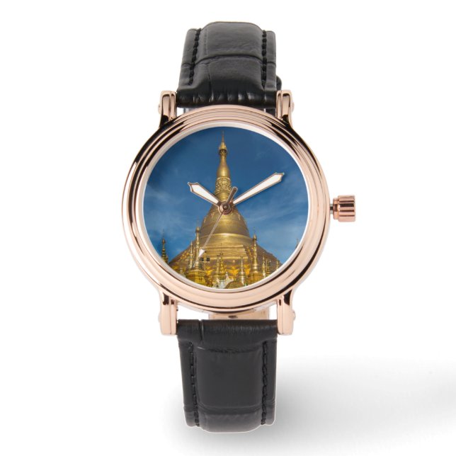 Golden Stupa Temple Watch (Front)