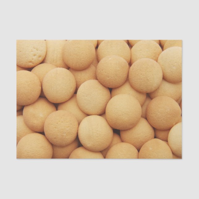 Golden Sugar Cookies Tissue Paper (Front)