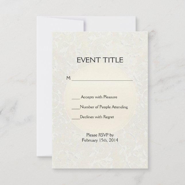 Golden Sun Background Invitation (Front)