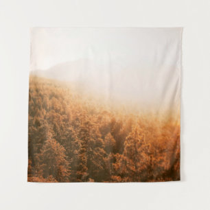 GOLDEN SUN OVER A FOREST TAPESTRY