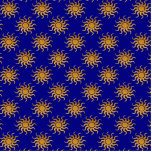 Golden Sun Pattern by Shirley Taylor Statuette<br><div class="desc">Golden sun pattern magnet. Click on the customize button to add your text or change the background color to your choice. Image can be rotated or re-sized. Images Copyright © Shirley Taylor. All Rights Reserved.</div>