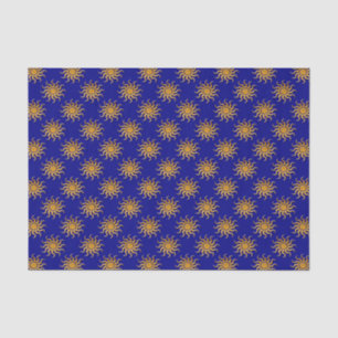 Golden Sun Pattern by Shirley Taylor Tissue Paper