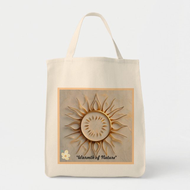 "Golden Sun" " Tote Bag (Front)