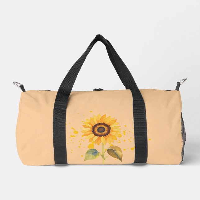 Golden Sunburst Duffle Bag (Front)