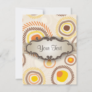 Golden Sunbursts with Nameplate