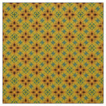 Golden sundance tile pattern Upholstery Fabric