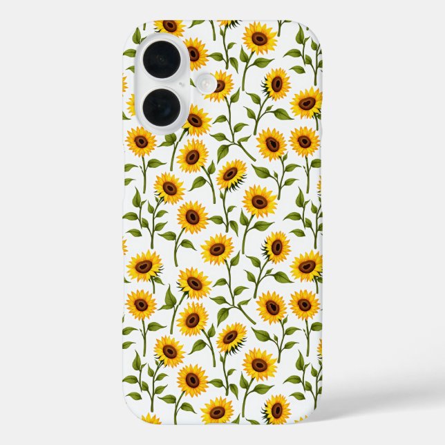 Golden Sunflower Bliss Case-Mate iPhone Case (Back)