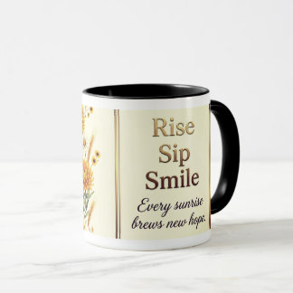 Golden Sunflower Harvest Coffee Mug