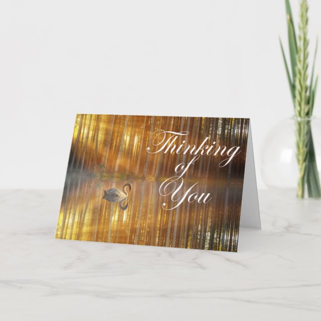 Golden Sunset Card (Front)