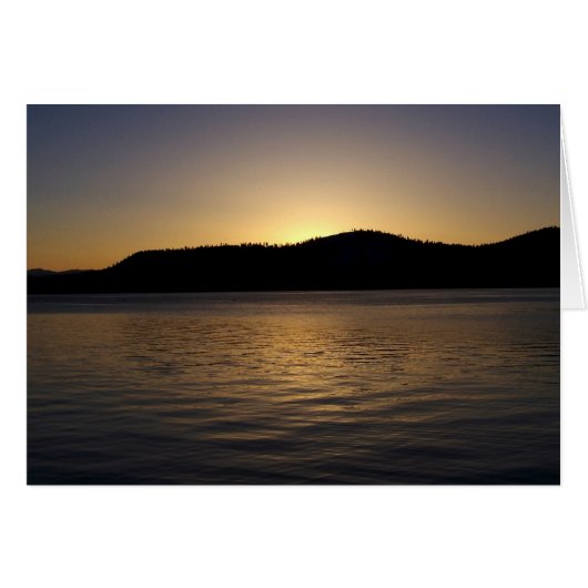 Golden Sunset Cards (Front Horizontal)