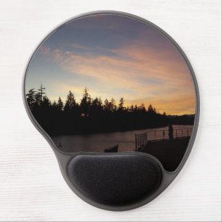 Golden Sunset Dreams Gel Mousepad