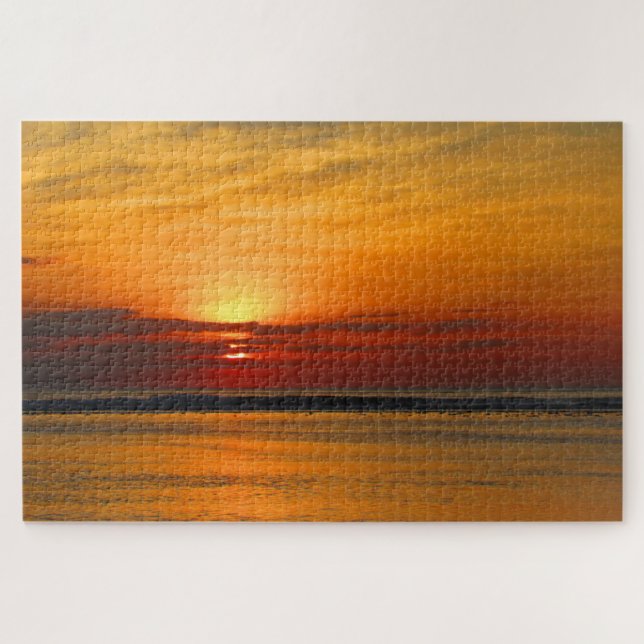 golden sunset jigsaw puzzle (Horizontal)