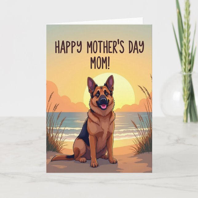 Golden Sunset Mother Card (Front)