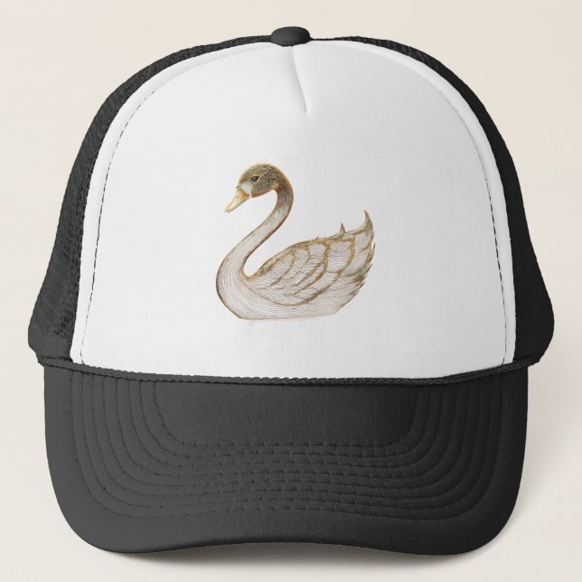 Golden Swan Trucker Hat (Front)