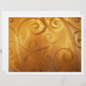 Golden swirl Letterhead (Front/Back)