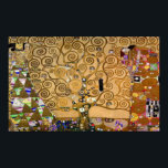 Golden Swirling Tree of Life Art Deco Symbolic  Poster<br><div class="desc">Bring a touch of timeless symbolism and artistic brilliance to your space with this poster print of Gustav Klimt’s The Tree of Life. This celebrated masterpiece is renowned for its swirling, golden branches that twist and spiral across a luminous backdrop, creating a mesmerizing tapestry of color and pattern. The tree’s...</div>